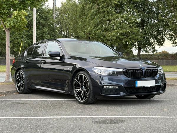BMW 5-Series Saloon, Diesel, 2017, Black