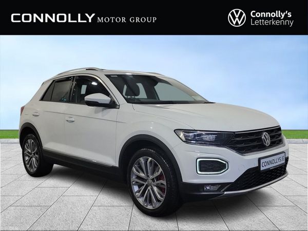 Volkswagen T-Roc SUV, Petrol, 2018, White