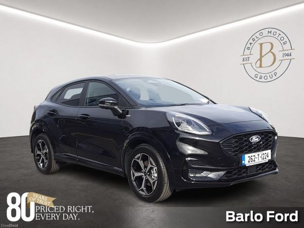Ford Puma Hatchback, Petrol Hybrid, 2026, Black