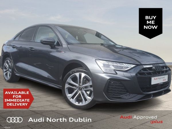 Audi A3 Saloon, Petrol, 2026, Grey