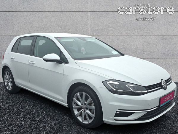 Volkswagen Golf Hatchback, Petrol, 2019, White