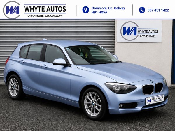 BMW 1-Series Hatchback, Diesel, 2015, Blue
