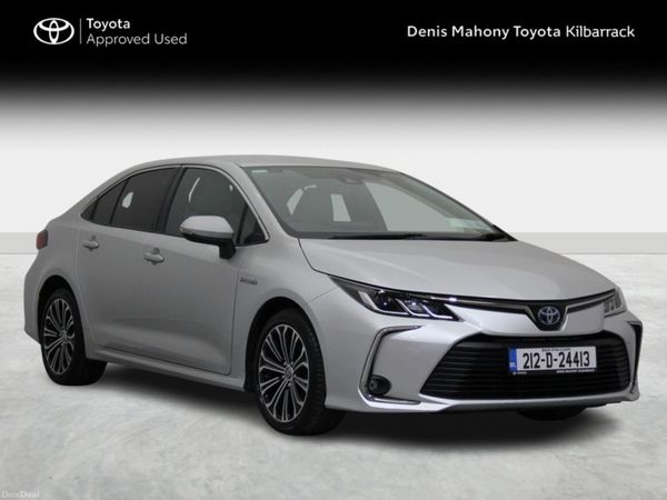 Toyota Corolla Saloon, Petrol Hybrid, 2021, Grey