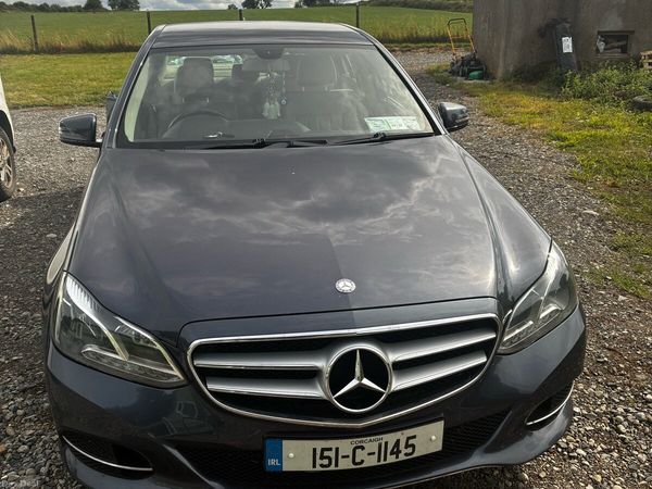Mercedes-Benz E-Class Saloon, Diesel Hybrid, 2015, Blue