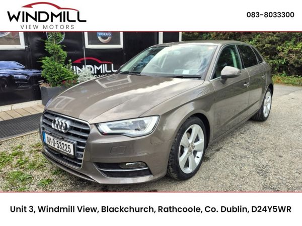 Audi A3 Hatchback, Petrol, 2014, Brown