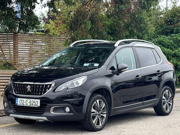 Peugeot 2008 Hatchback, Petrol, 2017, Black