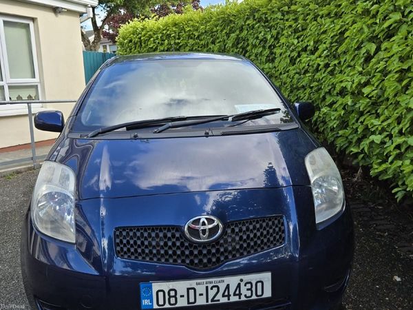Toyota Yaris Hatchback, Petrol, 2008, Blue