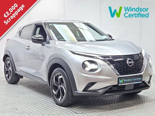 Nissan Juke SUV, Petrol Hybrid, 2024, Grey