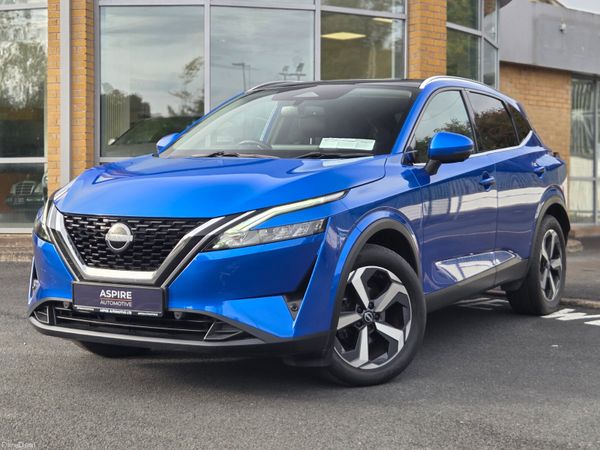 Nissan Qashqai SUV, Petrol Hybrid, 2022, Blue