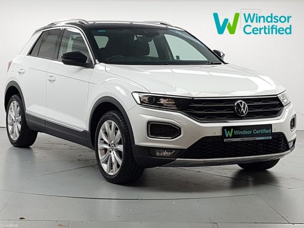 Volkswagen T-Roc SUV, Diesel, 2021, White