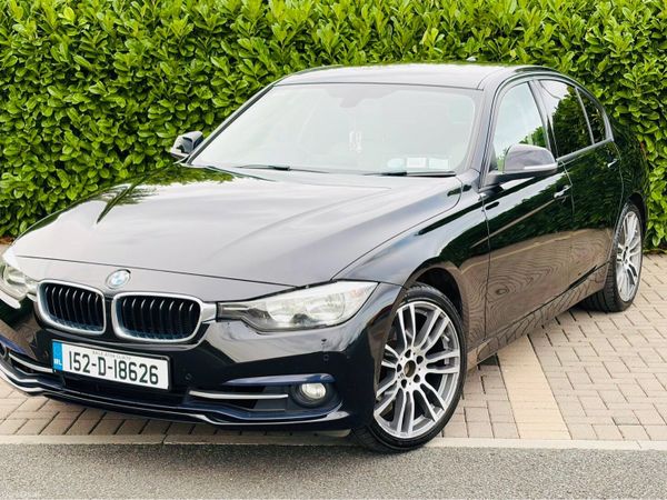 BMW 3-Series Saloon, Petrol, 2015, Black