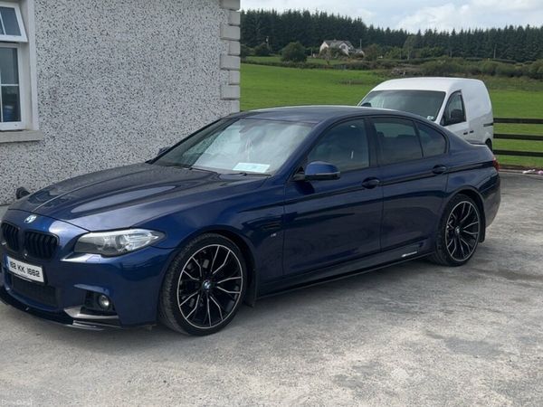 BMW 5-Series Saloon, Diesel, 2016, Blue