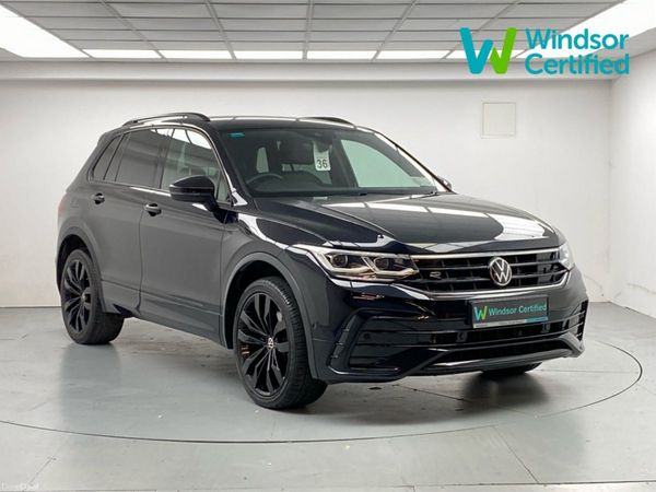 Volkswagen Tiguan SUV, Petrol Plug-in Hybrid, 2022, Black