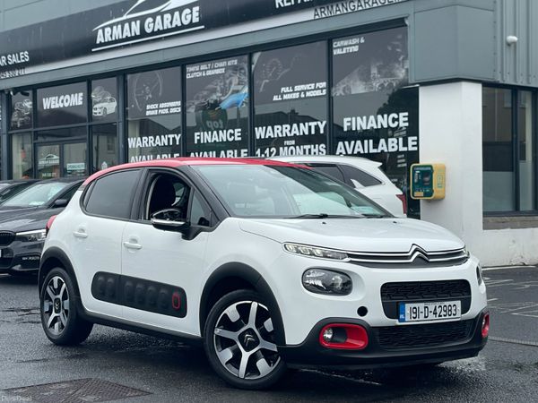 Citroen C3 Hatchback, Petrol, 2019, White