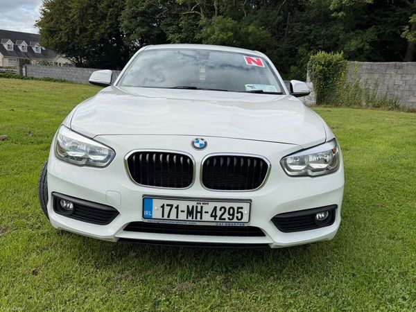 BMW 1-Series Hatchback, Diesel, 2017, White