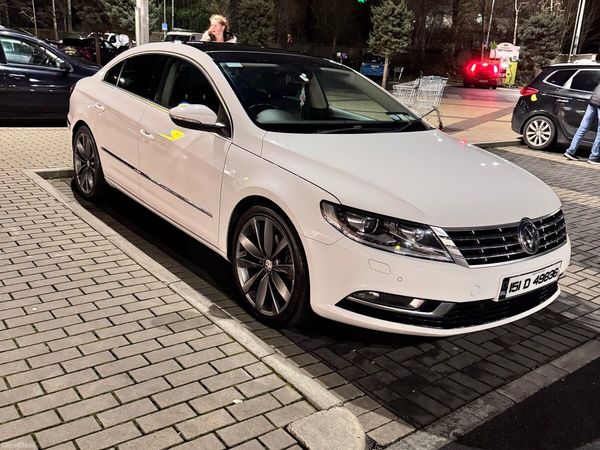 Volkswagen CC Coupe, Diesel, 2015, White