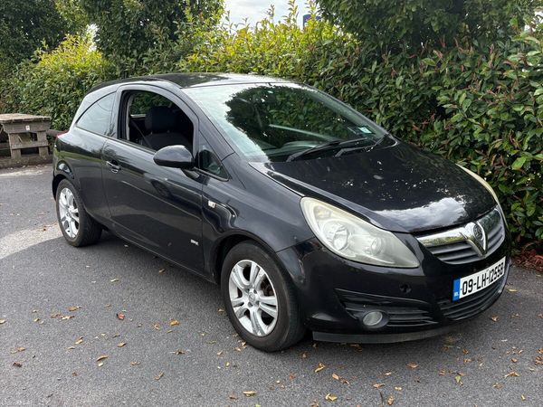 Vauxhall Corsa Hatchback, Petrol, 2009, Black