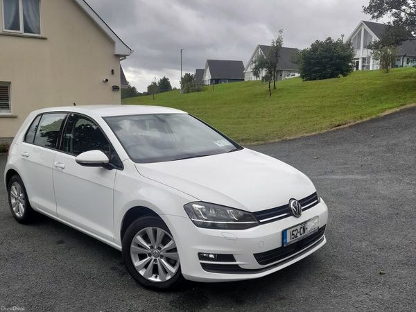 Volkswagen Golf Hatchback, Petrol, 2015, White