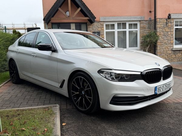 BMW 5-Series Saloon, Diesel, 2018, White