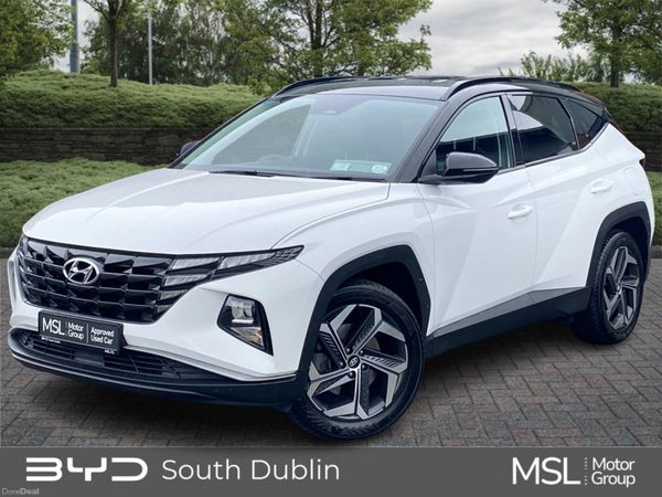 Hyundai Tucson SUV, Petrol Plug-in Hybrid, 2022, White