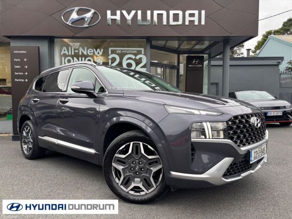 Hyundai Santa Fe Estate, Petrol Plug-in Hybrid, 2022, Blue