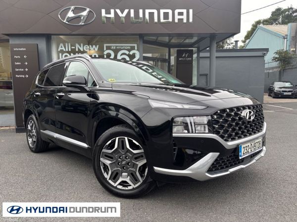 Hyundai Santa Fe Estate, Petrol Plug-in Hybrid, 2023, Black