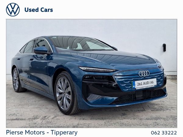 Audi A6 Hatchback, Electric, 2026, Blue