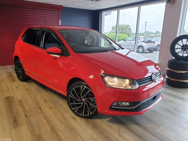 Volkswagen Polo Hatchback, Petrol, 2017, Red