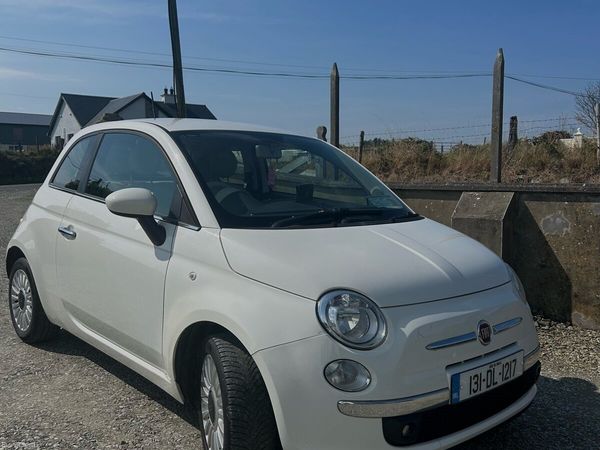 Fiat 500 Hatchback, Petrol, 2013, White