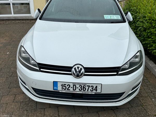 Volkswagen Golf Hatchback, Petrol, 2015, White