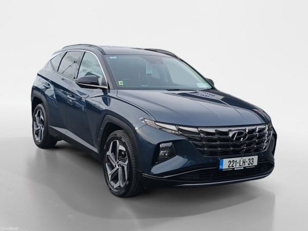 Hyundai Tucson SUV, Petrol Hybrid, 2022, Blue