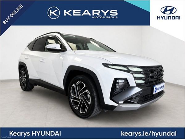 Hyundai Tucson SUV, Petrol Plug-in Hybrid, 2026, White