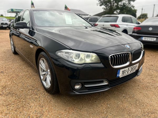 BMW 5-Series Saloon, Diesel, 2016, Black