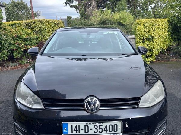 Volkswagen Golf Hatchback, Diesel, 2014, Black