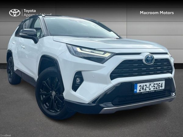 Toyota RAV4 SUV, Petrol Hybrid, 2024, White