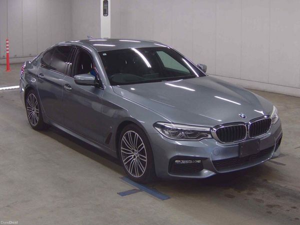 BMW 5-Series Saloon, Petrol Hybrid, 2018, Grey