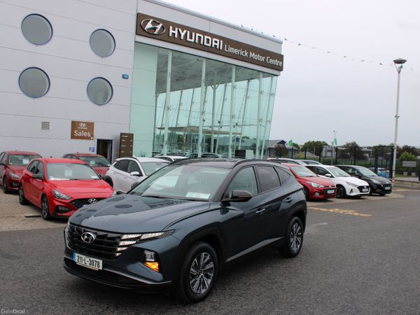 Hyundai Tucson SUV, Petrol Hybrid, 2021, Blue