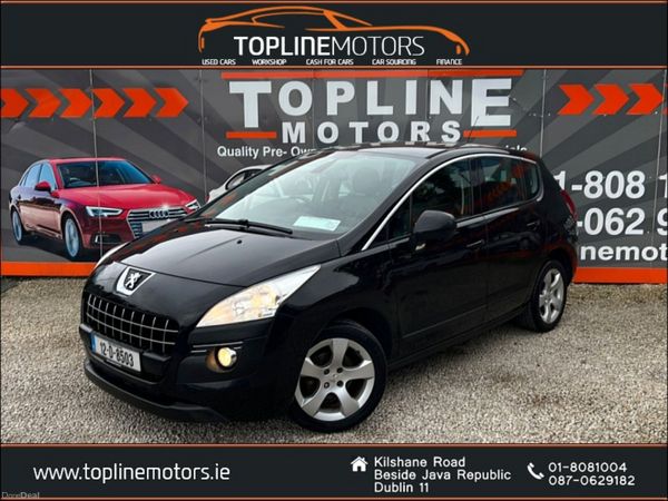 Peugeot 3008 MPV, Diesel, 2012, Black