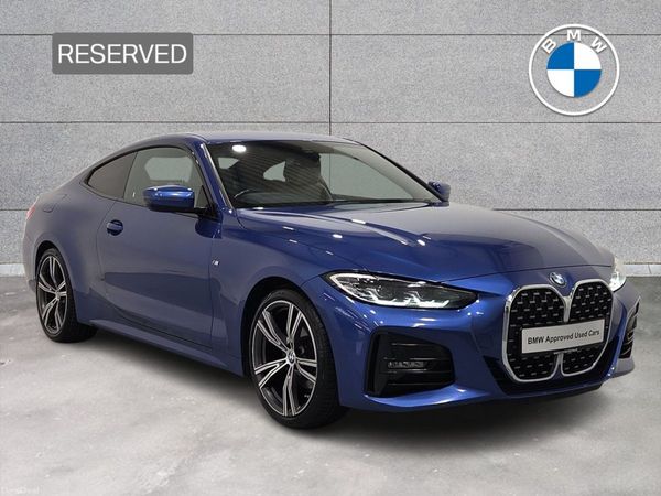 BMW 4-Series Coupe, Petrol, 2022, Blue