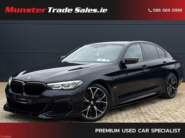 BMW 5-Series Saloon, Diesel, 2022, Black