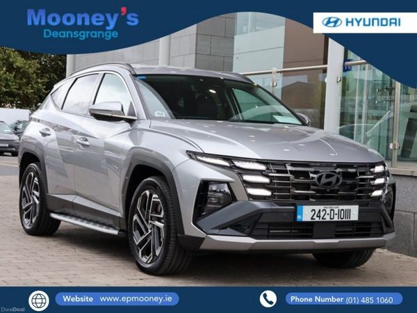 Hyundai Tucson SUV, Petrol Hybrid, 2024, Silver