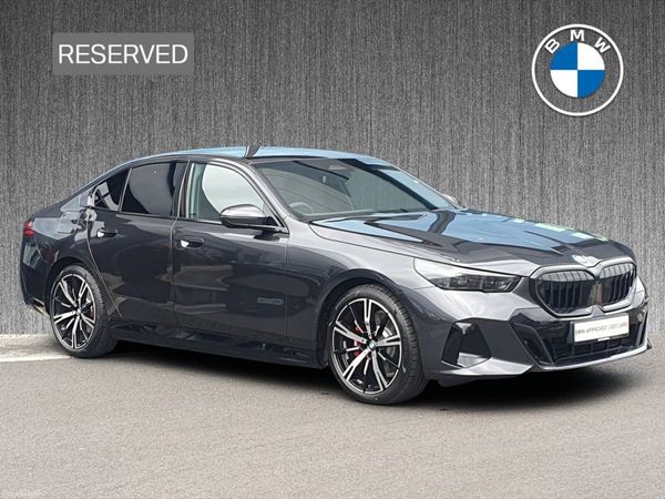 BMW 5-Series Saloon, Petrol Plug-in Hybrid, 2026, Grey