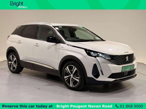 Peugeot 3008 MPV, Petrol Plug-in Hybrid, 2022, White