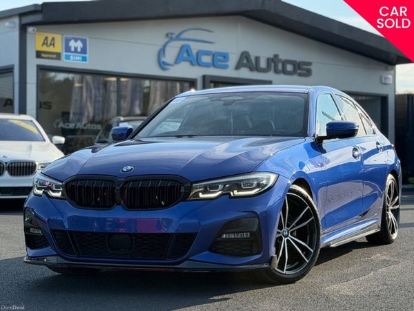 BMW 3-Series Saloon, Petrol, 2019, Blue