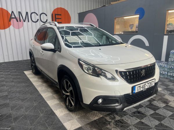 Peugeot 2008 SUV, Petrol, 2017, White