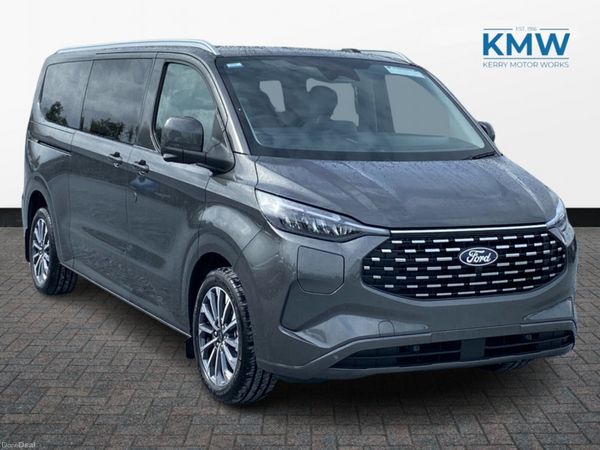Ford Tourneo Custom Van, Petrol Plug-in Hybrid, 2026, Grey