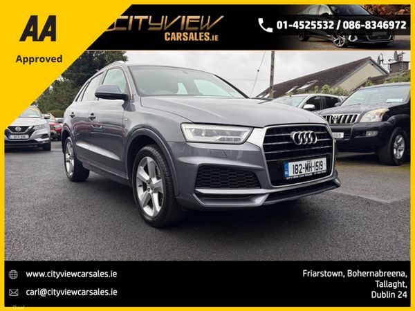 Audi Q3 SUV, Diesel, 2018, Grey