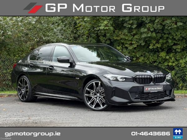 BMW 3-Series Saloon, Petrol Plug-in Hybrid, 2023, Black