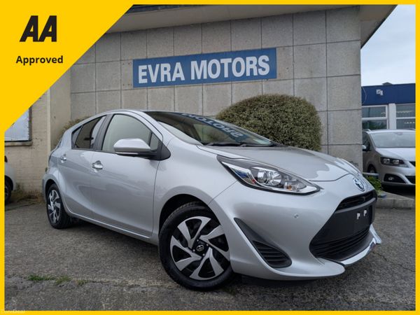 Toyota Aqua Hatchback, Petrol Hybrid, 2021, Silver