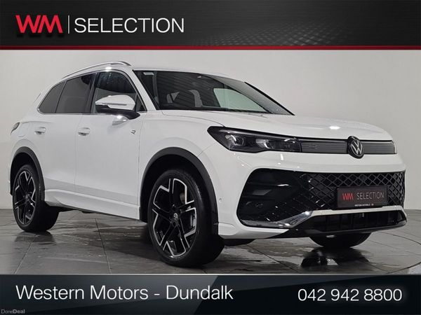 Volkswagen Tiguan SUV, Petrol Plug-in Hybrid, 2026, White